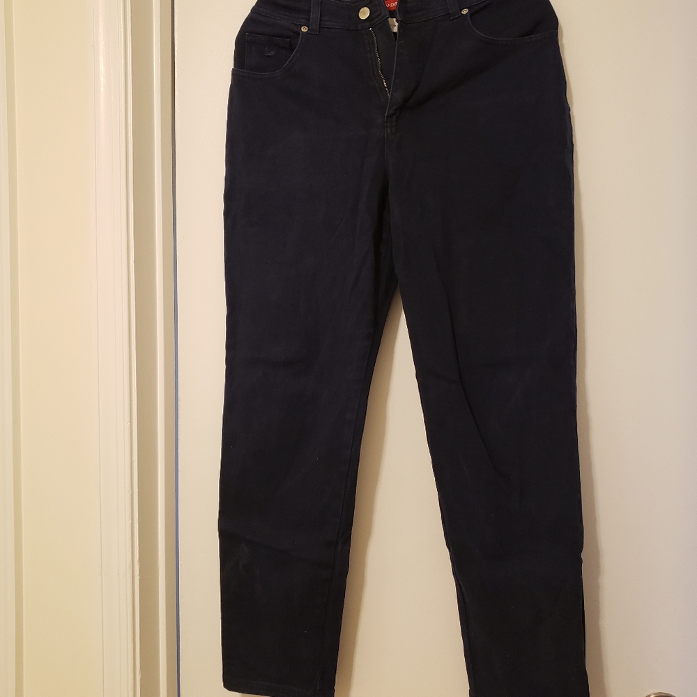 Gloria Vanderbilt Dark Wash Straight Leg Jeans